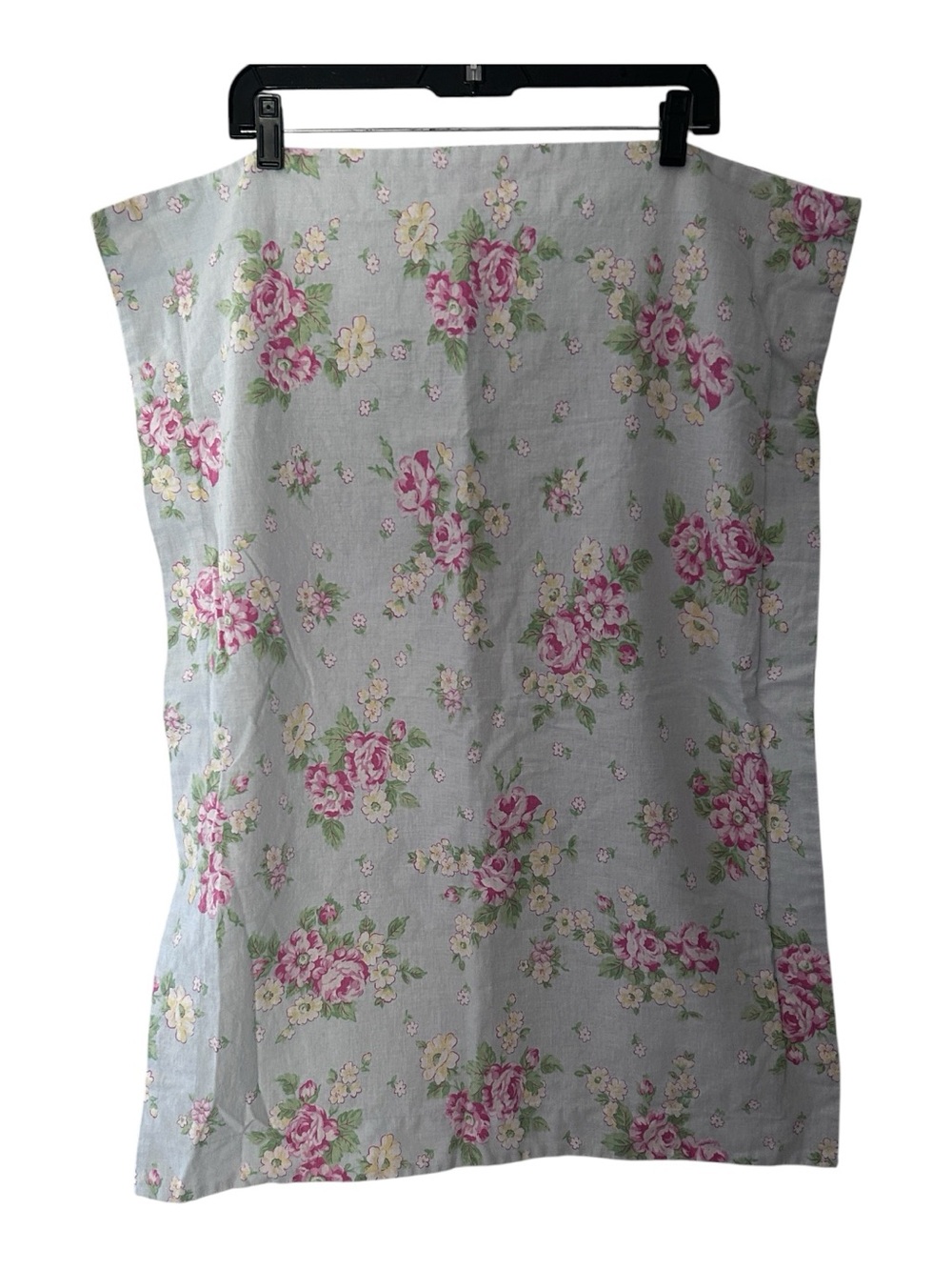 Pottery Barn Kids Floral LINEN Blend Standard Bed Pillow Sham RARE